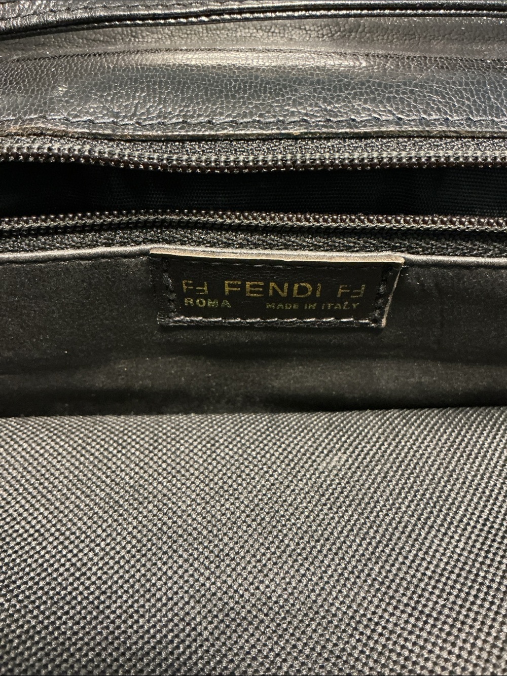 Fendi Vintage Leather Clutch Bag - Picture 6 of 9